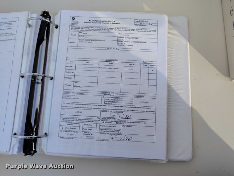 image for item IH9346 1958 Piper Comanche 250 airplane