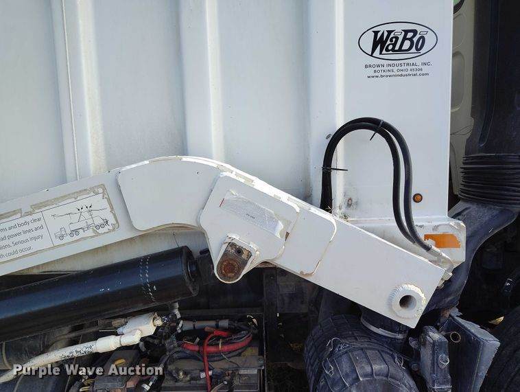 image for item IP9745 2017 Kenworth K370 refuse truck