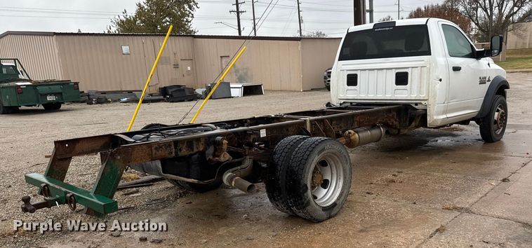 image for item NA9976 2013 RAM 4500 truck cab and chassis