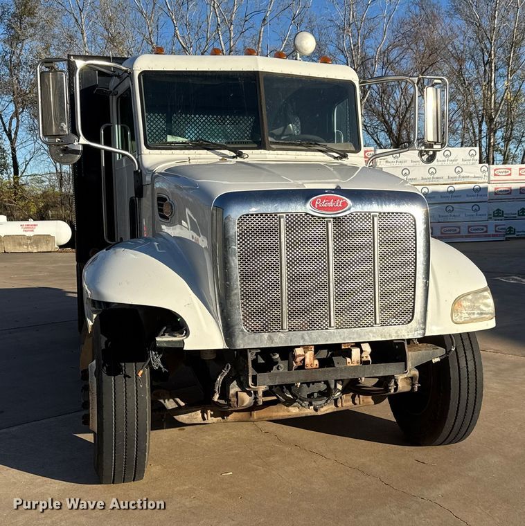 image for item NB9001 2005 Peterbilt 335 dump flatbed truck
