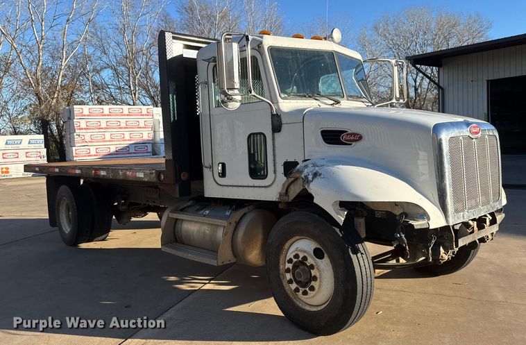 image for item NB9001 2005 Peterbilt 335 dump flatbed truck