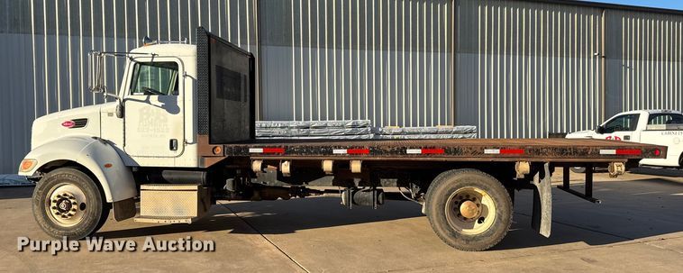 image for item NB9001 2005 Peterbilt 335 dump flatbed truck