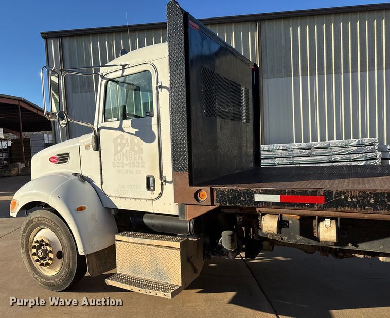 image for item NB9001 2005 Peterbilt 335 dump flatbed truck