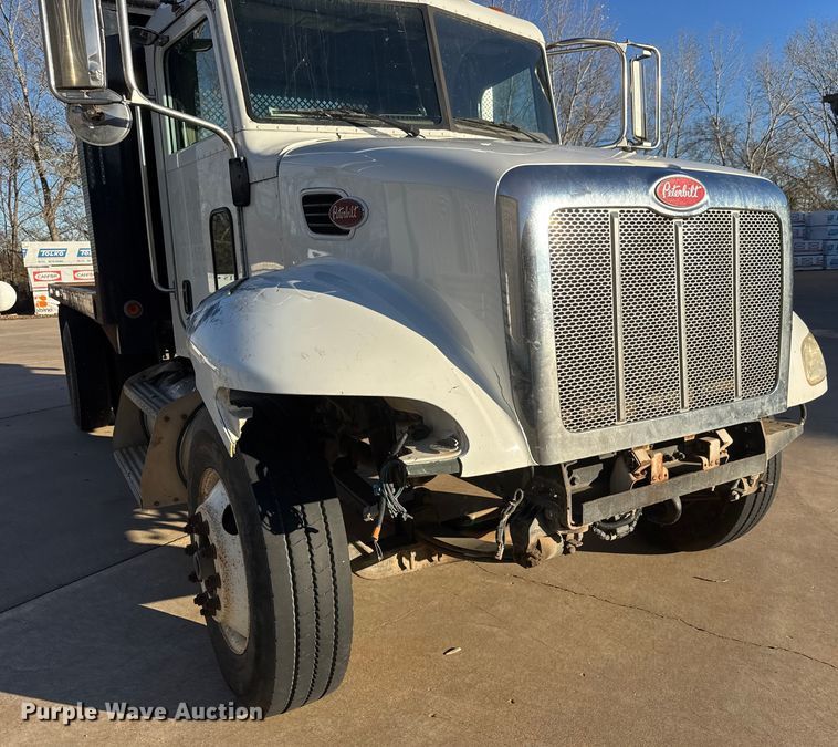 image for item NB9001 2005 Peterbilt 335 dump flatbed truck