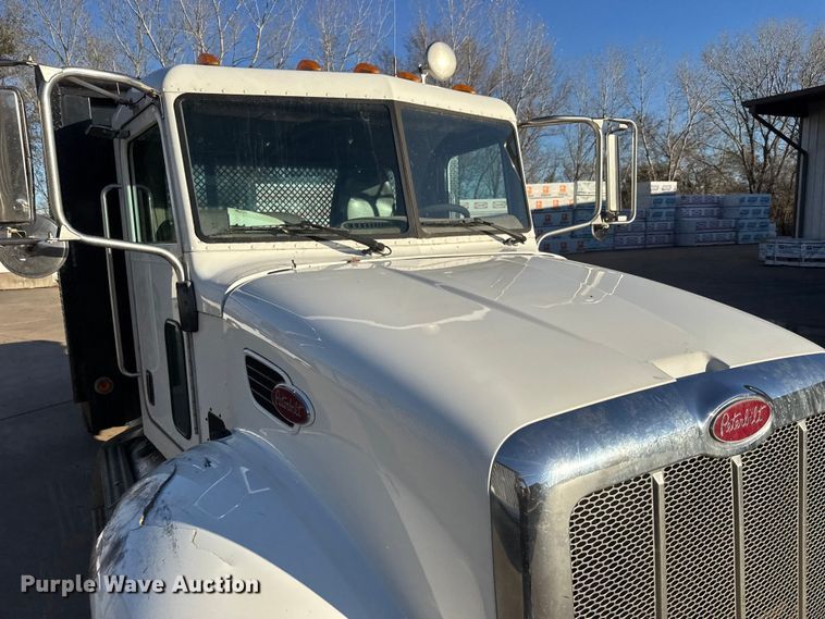 image for item NB9001 2005 Peterbilt 335 dump flatbed truck