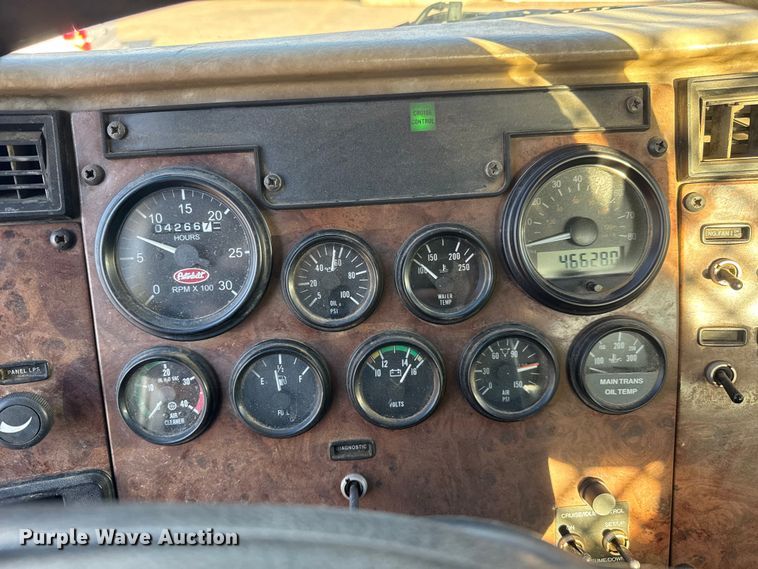 image for item NB9001 2005 Peterbilt 335 dump flatbed truck