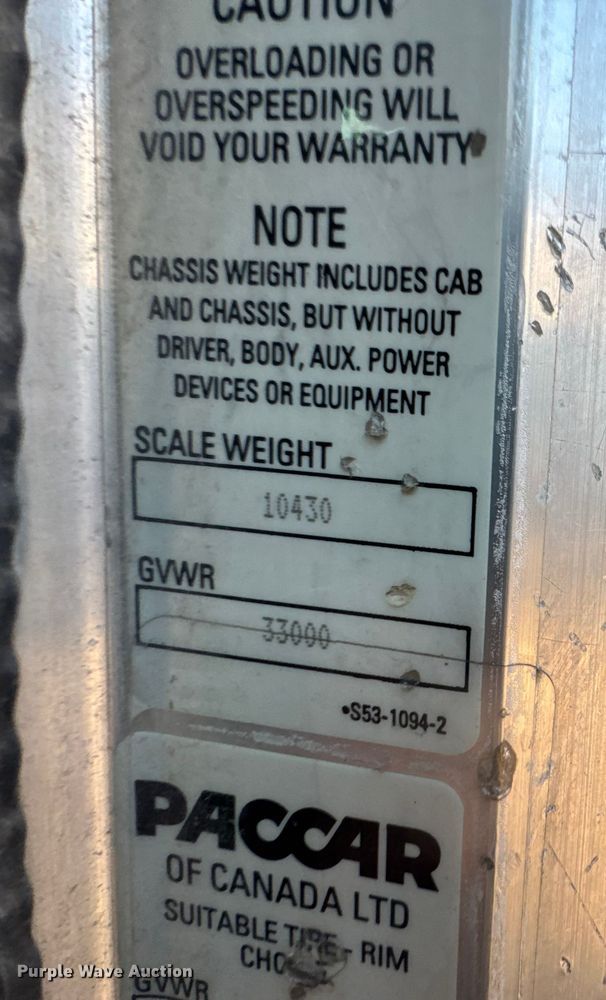 image for item NB9001 2005 Peterbilt 335 dump flatbed truck