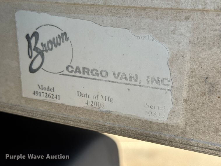 image for item NB9002 2004 Freightliner Business Class M2 box truck