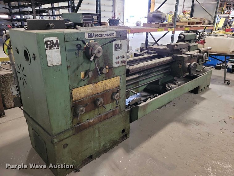 image for item NO9778 Profitmaster 22x80R metal lathe