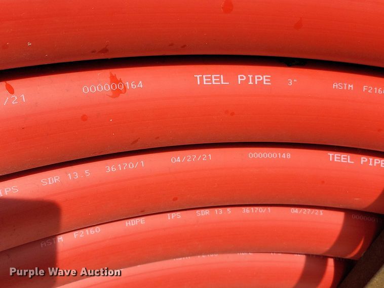 image for item NO9793 (2) spools of Teel flexible pipe