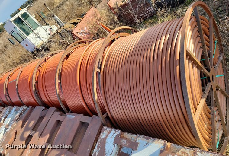 image for item NO9795 (7) spools of Midco Comm conduit