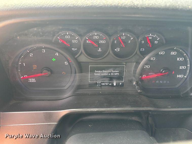 image for item YA0992 2020 Chevrolet Silverado 2500HD Crew Cab pickup truck