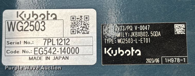 image for item YA1014 Tailift PFG25 forklift