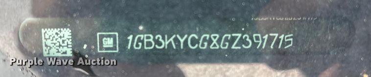 image for item YA1187 2016 Chevrolet Silverado 3500HD flatbed pickup truck