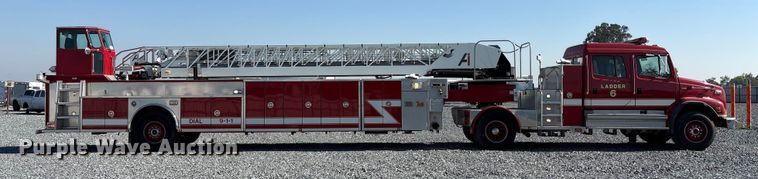 image for item YA1212 2000 Freightliner FL112 tractor-drawn aerial fire truck