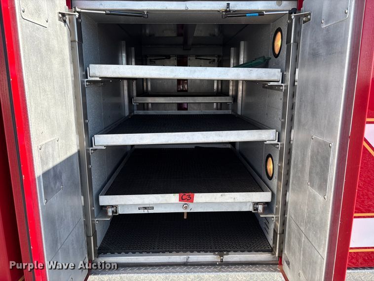 image for item YA1212 2000 Freightliner FL112 tractor-drawn aerial fire truck