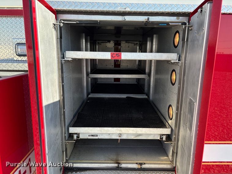 image for item YA1212 2000 Freightliner FL112 tractor-drawn aerial fire truck