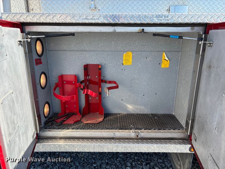 image for item YA1212 2000 Freightliner FL112 tractor-drawn aerial fire truck