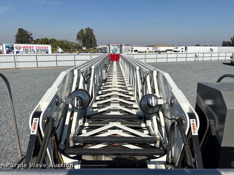 image for item YA1212 2000 Freightliner FL112 tractor-drawn aerial fire truck