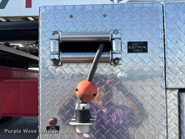 image for item YA1212 2000 Freightliner FL112 tractor-drawn aerial fire truck