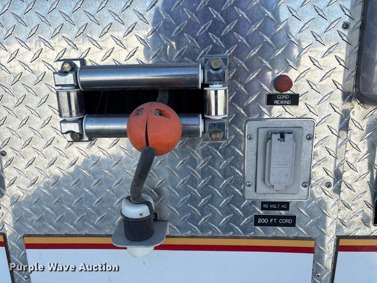 image for item YA1212 2000 Freightliner FL112 tractor-drawn aerial fire truck