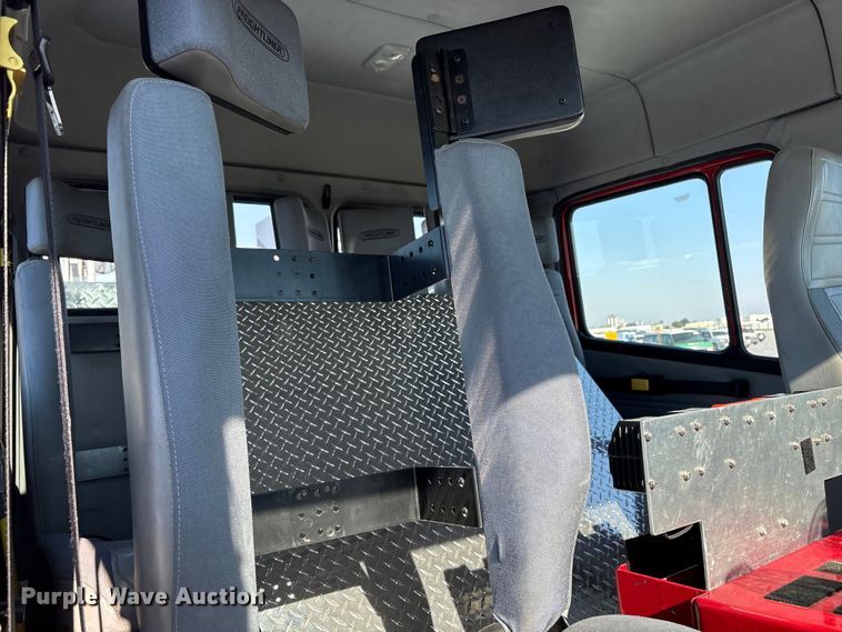 image for item YA1212 2000 Freightliner FL112 tractor-drawn aerial fire truck