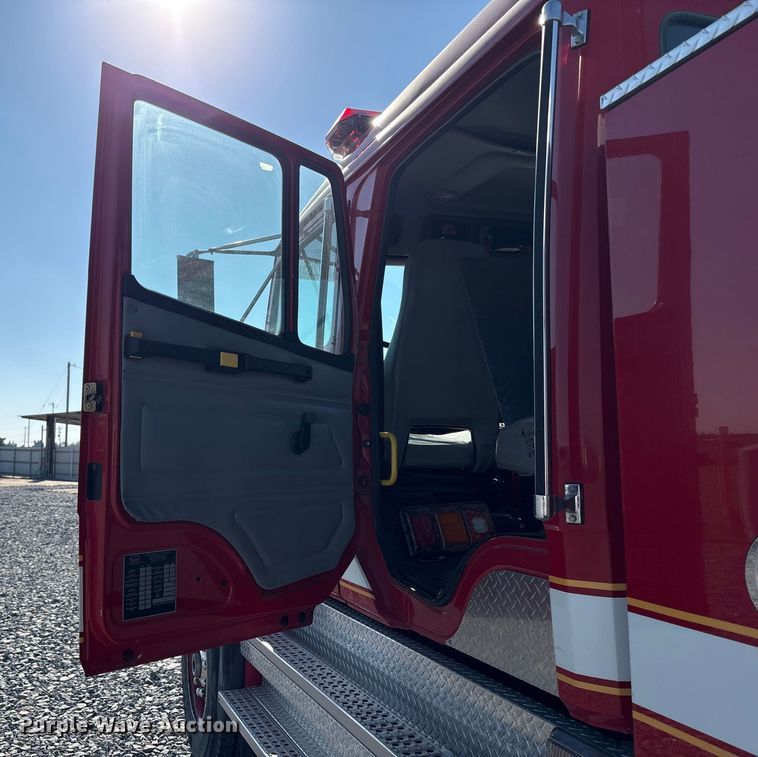 image for item YA1212 2000 Freightliner FL112 tractor-drawn aerial fire truck