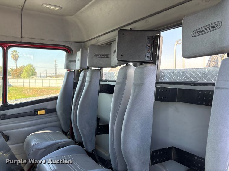 image for item YA1212 2000 Freightliner FL112 tractor-drawn aerial fire truck