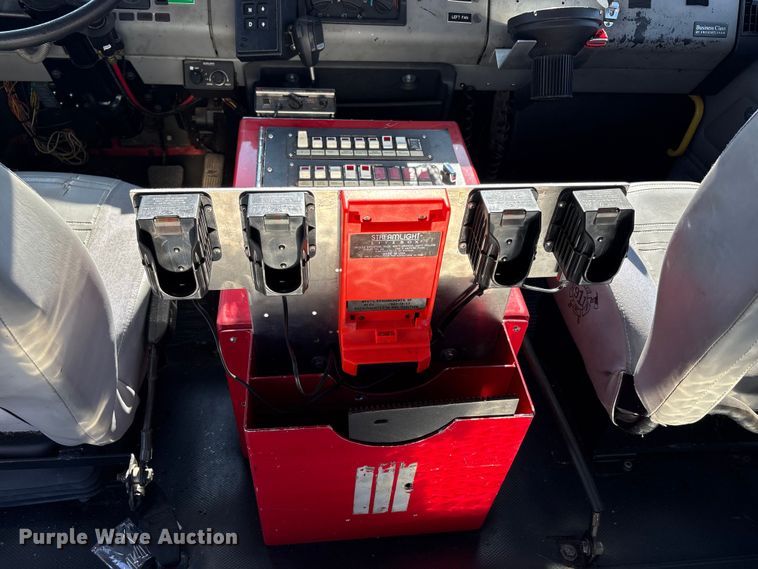 image for item YA1212 2000 Freightliner FL112 tractor-drawn aerial fire truck