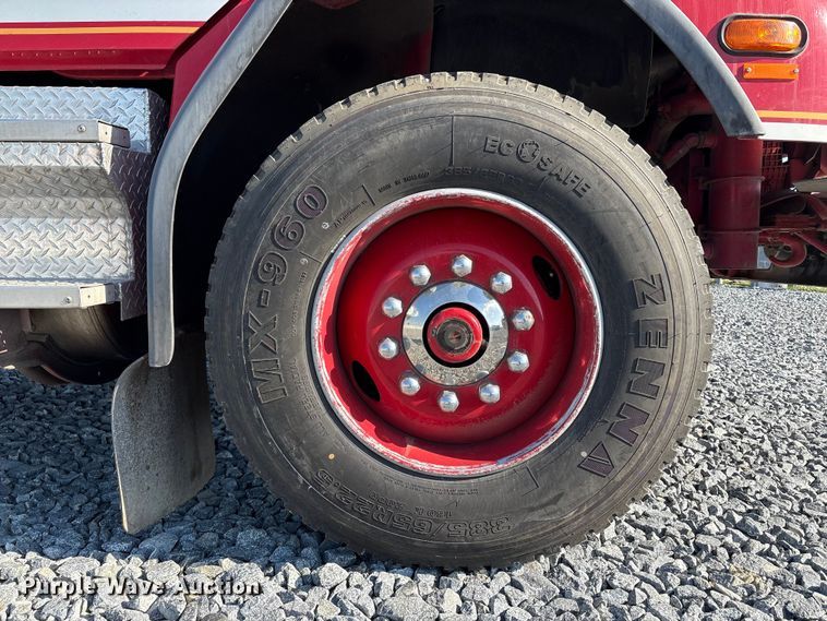 image for item YA1212 2000 Freightliner FL112 tractor-drawn aerial fire truck