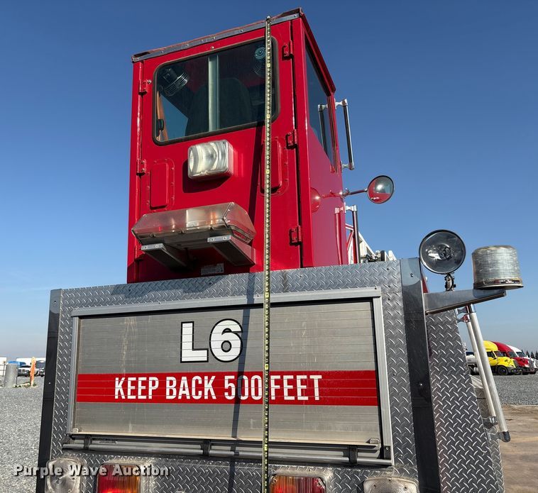 image for item YA1212 2000 Freightliner FL112 tractor-drawn aerial fire truck