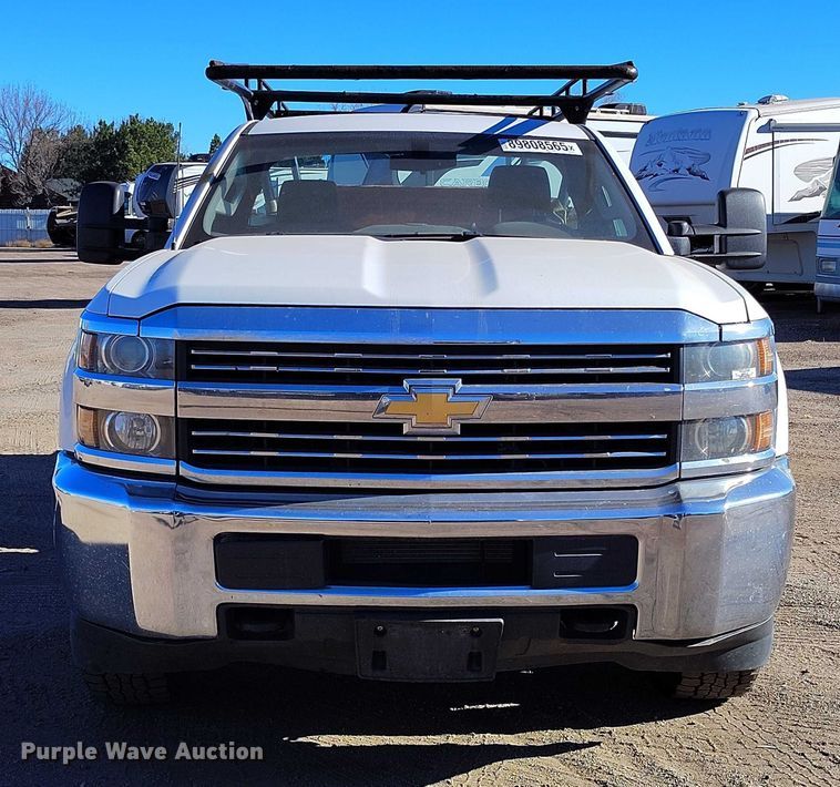 image for item YA1402 2016 Chevrolet Silverado 2500HD utility bed pickup truck