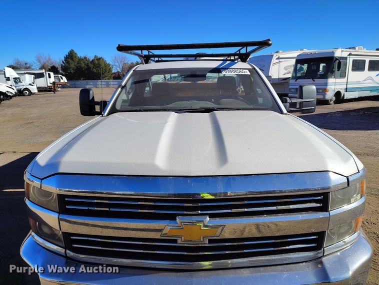 image for item YA1402 2016 Chevrolet Silverado 2500HD utility bed pickup truck