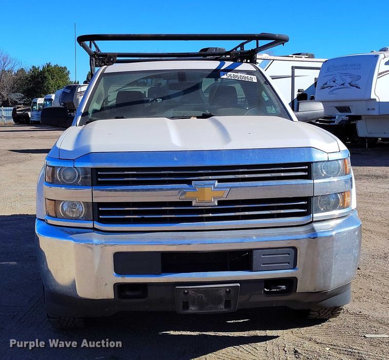 image for item YA1404 2018 Chevrolet Silverado 2500HD utility bed pickup truck