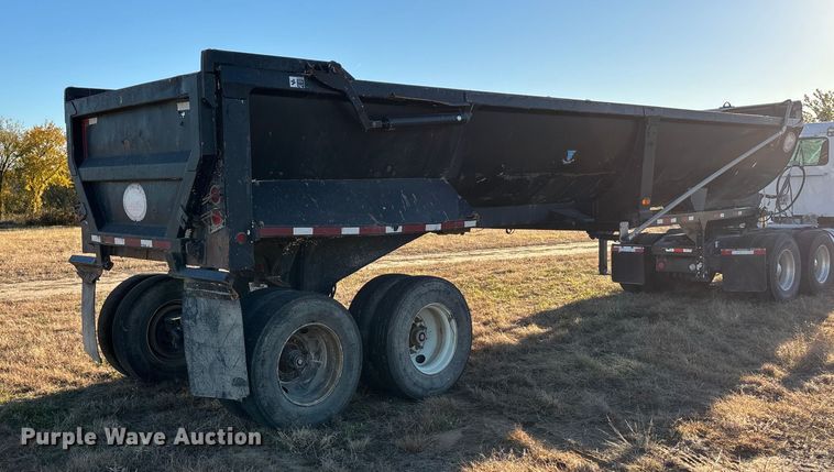 image for item DK0057 2006 Construction trailer specialists HRD-32 side dump trailer