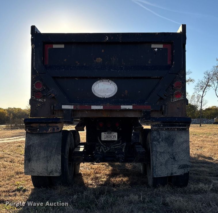 image for item DK0057 2006 Construction trailer specialists HRD-32 side dump trailer