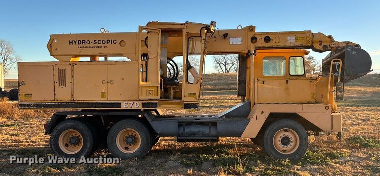 image for item DK0116 Badger 670 Hydro-Scopic wheeled excavator