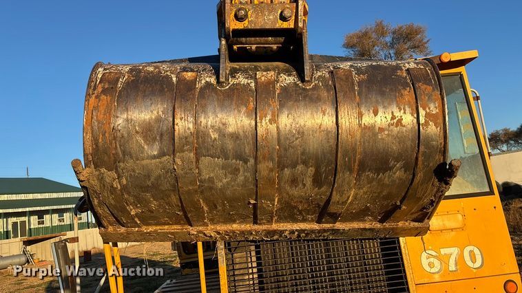 image for item DK0116 Badger 670 Hydro-Scopic wheeled excavator