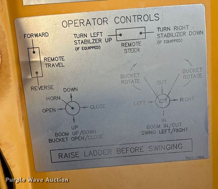 image for item DK0116 Badger 670 Hydro-Scopic wheeled excavator