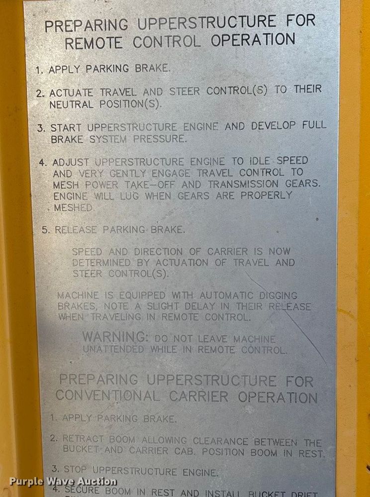 image for item DK0116 Badger 670 Hydro-Scopic wheeled excavator