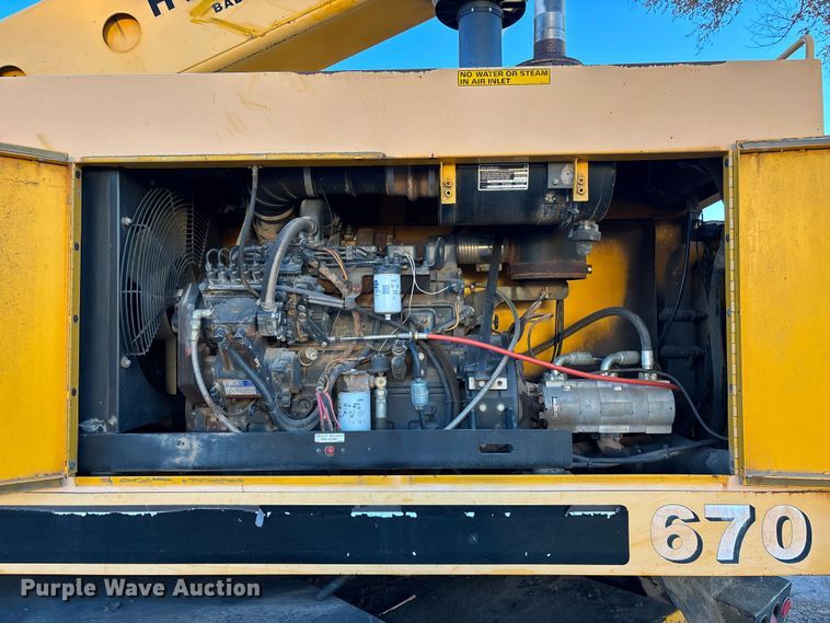 image for item DK0116 Badger 670 Hydro-Scopic wheeled excavator