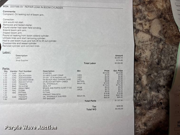 image for item DK0116 Badger 670 Hydro-Scopic wheeled excavator