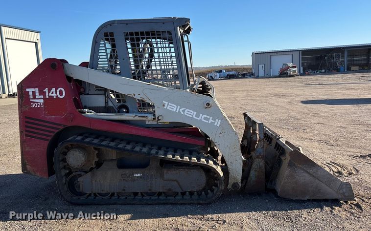 MINI CARGADOR SOBRE ORUGAS 2008 TAKEUCHI TL140