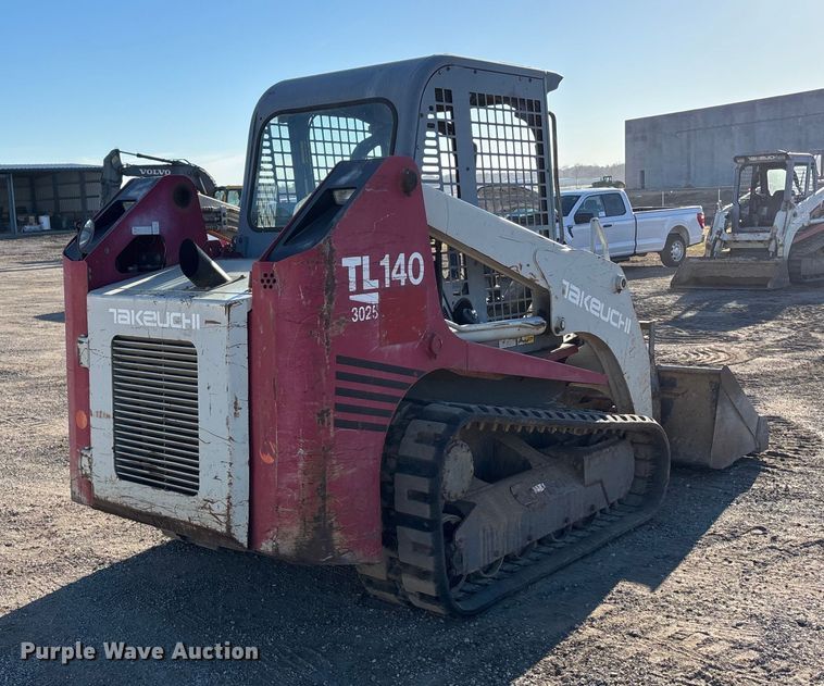 MINI CARGADOR SOBRE ORUGAS 2008 TAKEUCHI TL140