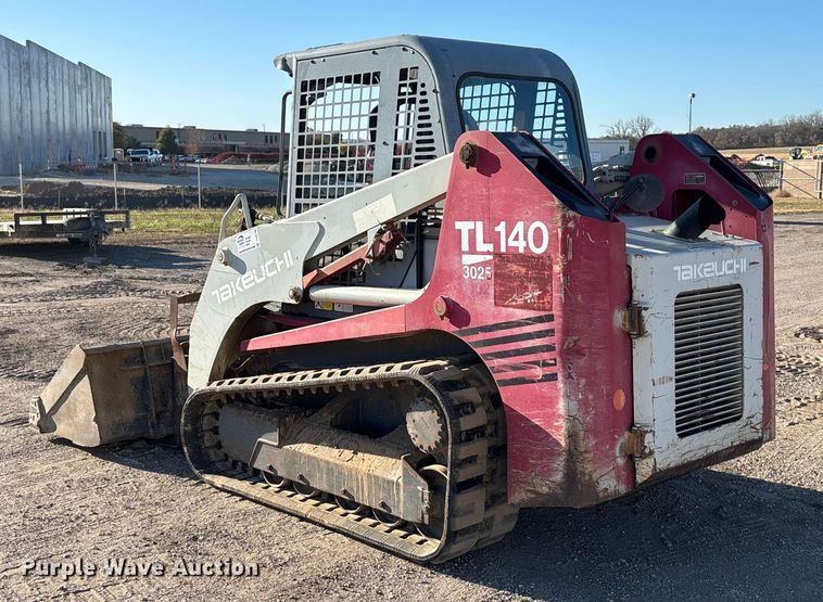 image for item DK0130 2008 Takeuchi TL140 tracked skid steer loader