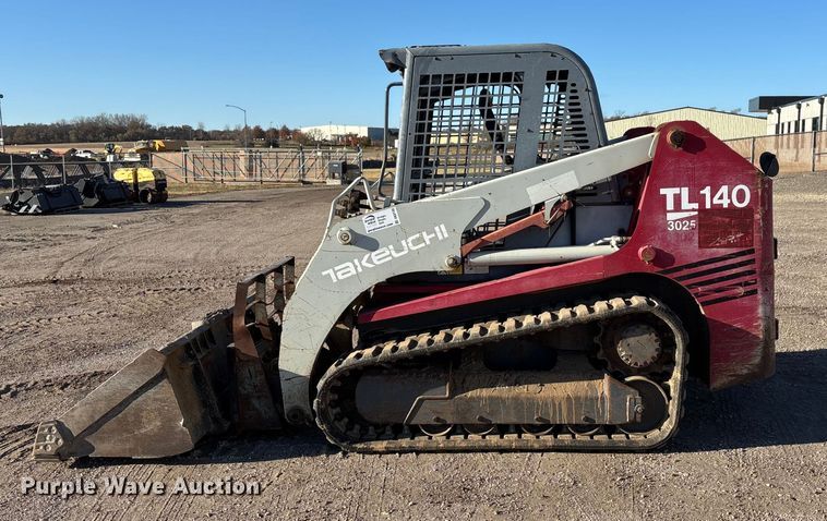 image for item DK0130 2008 Takeuchi TL140 tracked skid steer loader