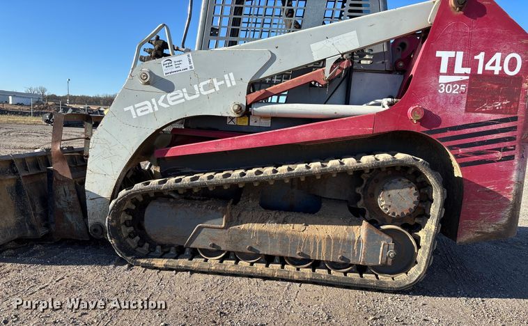 image for item DK0130 2008 Takeuchi TL140 tracked skid steer loader