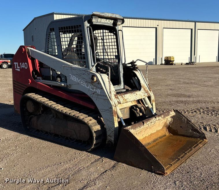 MINI CARGADOR SOBRE ORUGAS 2007 TAKEUCHI TL140