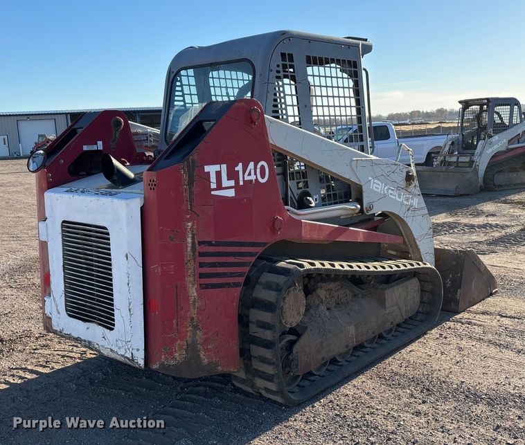 MINI CARGADOR SOBRE ORUGAS 2007 TAKEUCHI TL140