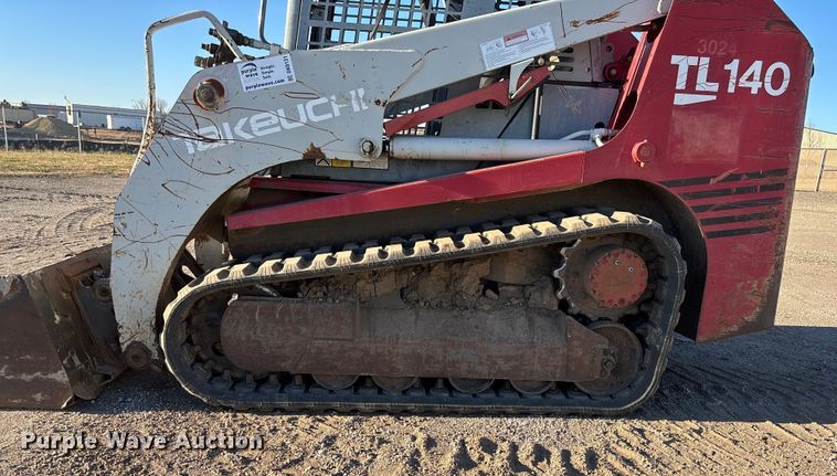 image for item DK0131 2007 Takeuchi TL140 tracked skid steer loader